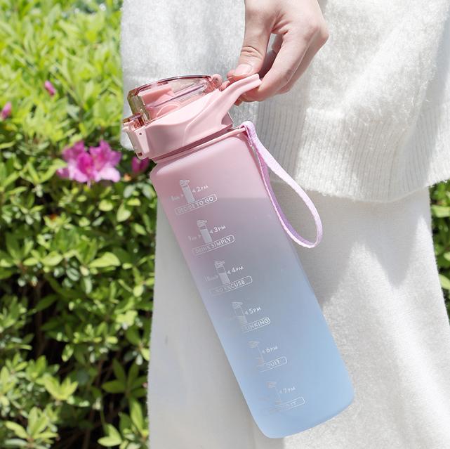 Water Bottle with Straw Water Bottle with Straw